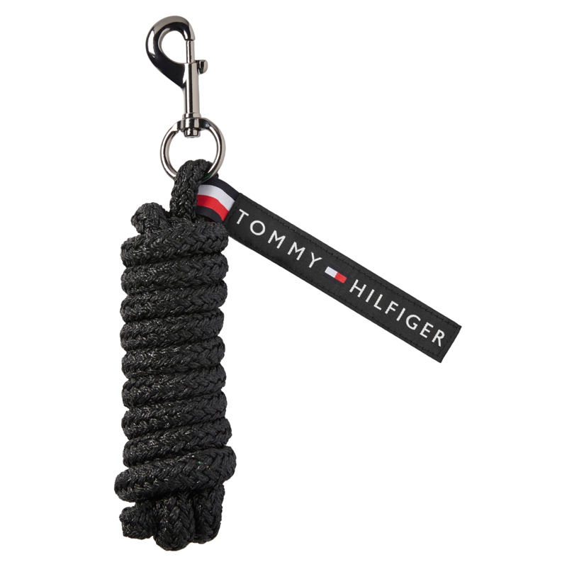 Tommy Hilfiger Yale Shine Headcollar and Rope Set - Black-3
