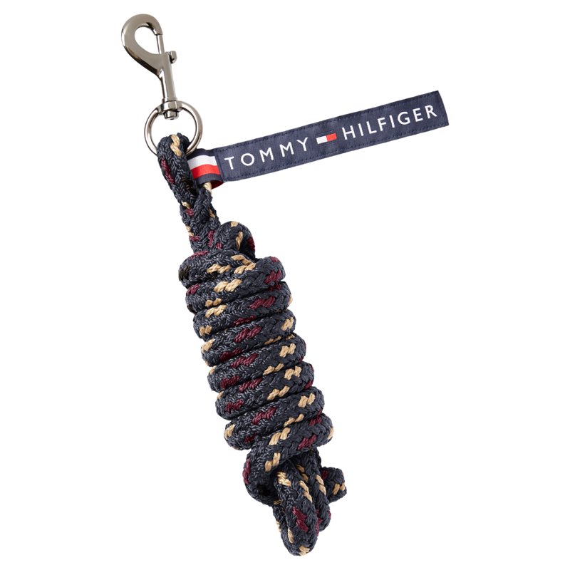 Tommy Hilfiger Yale Headcollar and Rope Set - Deep Burgundy-3