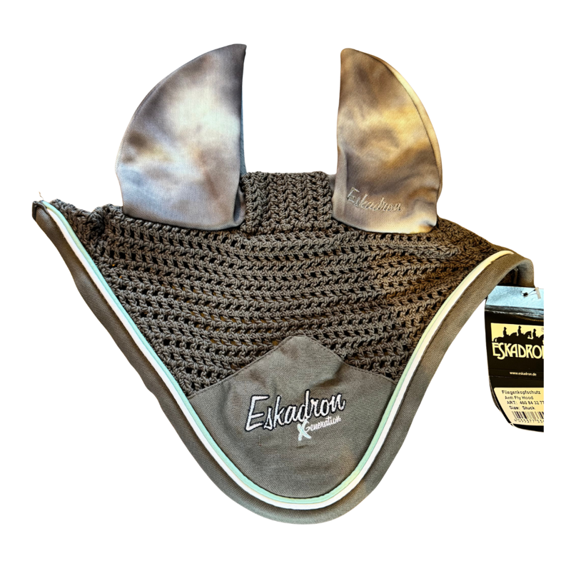 Eskadron Anti Fly Hood with Logo - Grey