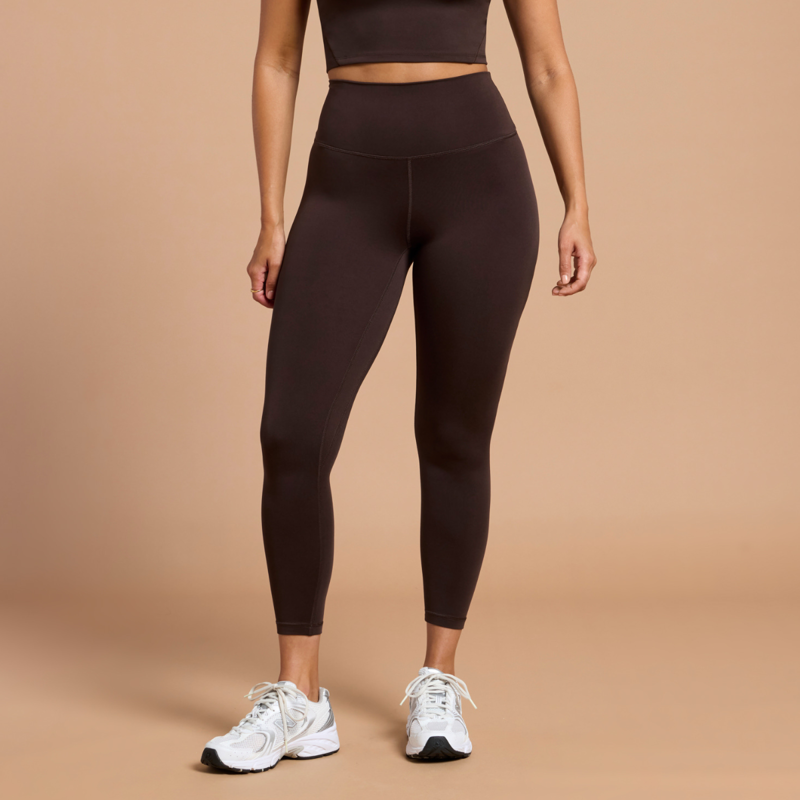 Gym + Coffee Women's 7/8 Leggings - Mocha Bean