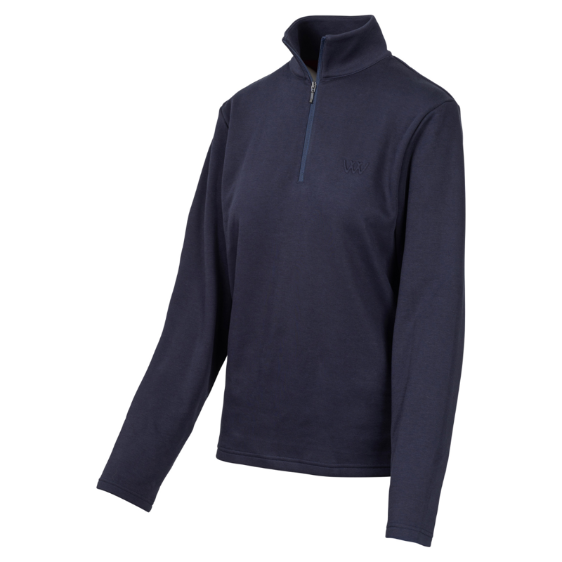 Woof Wear Ladies 1/4 Zip Fleece - Navy-6