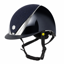 Charles Owen Hyda Sparkly Riding Hat with MIPS - Navy Gloss/Chrome