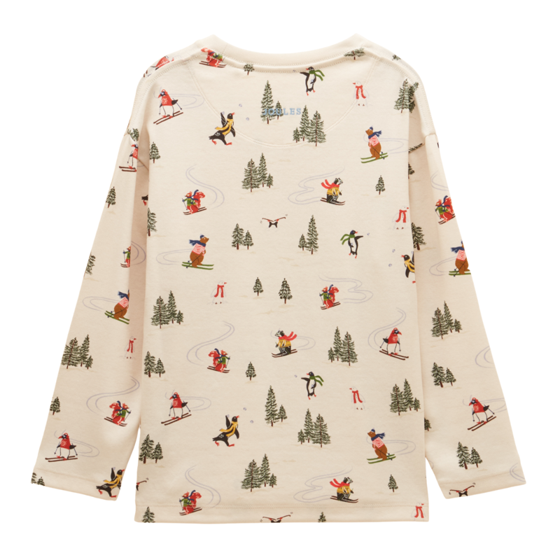 Joules Boys' Kipwell Pyjamas - Cream-2