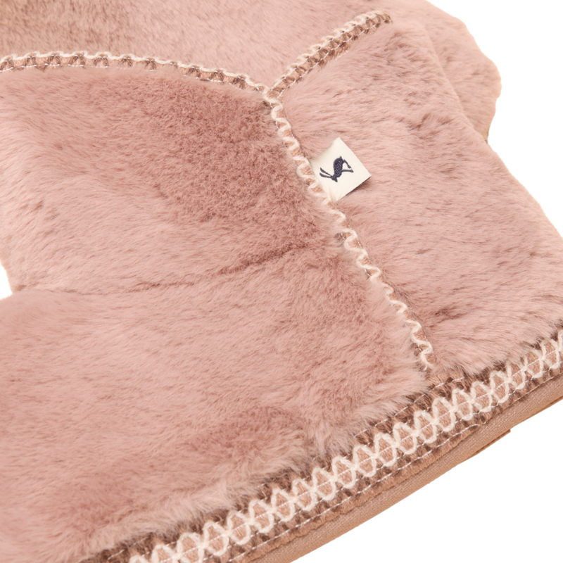 Joules Ladies Cabin Slipper Boot - Pink-5