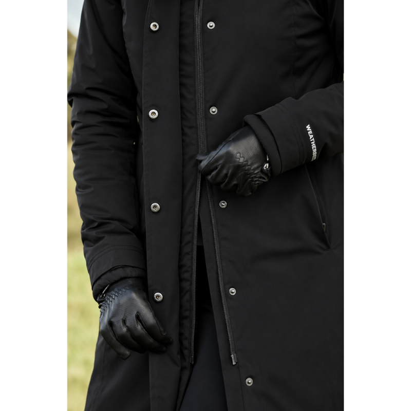 WeatherBeeta All Purpose Waterproof Insulated Longline Riding Jacket - Black-7
