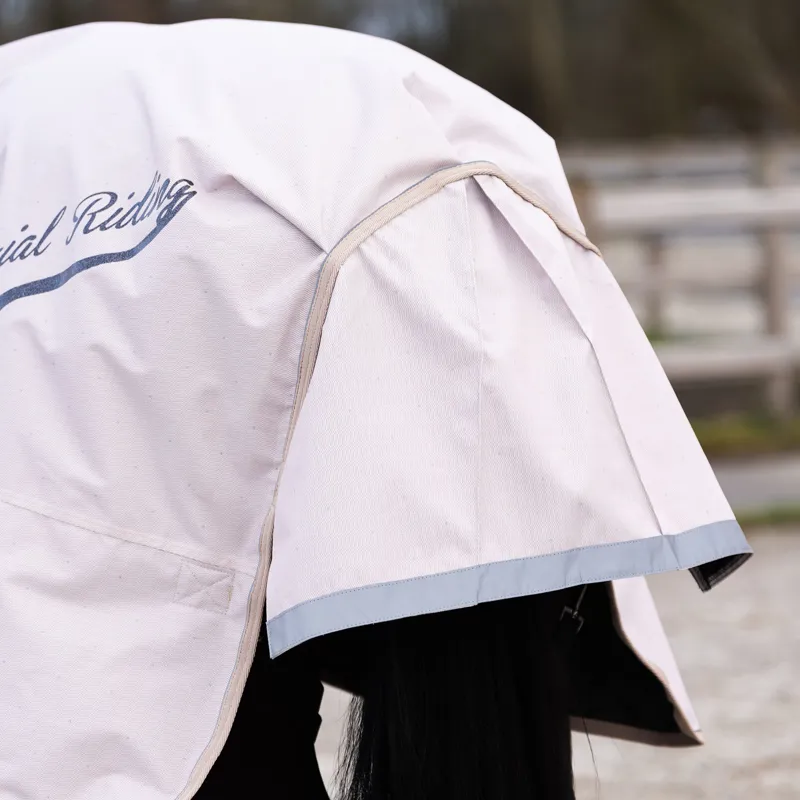 Imperial Riding Super Dry 300g Turnout Rug - Taupe Herringbone-3