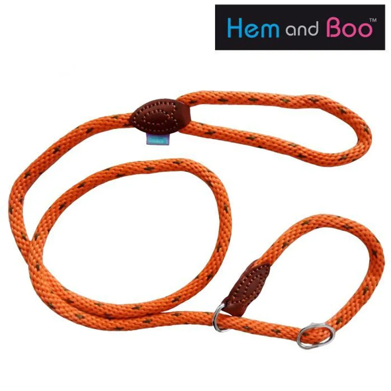 Hem and Boo 60 inch Thin Rope Slip - Orange/Green