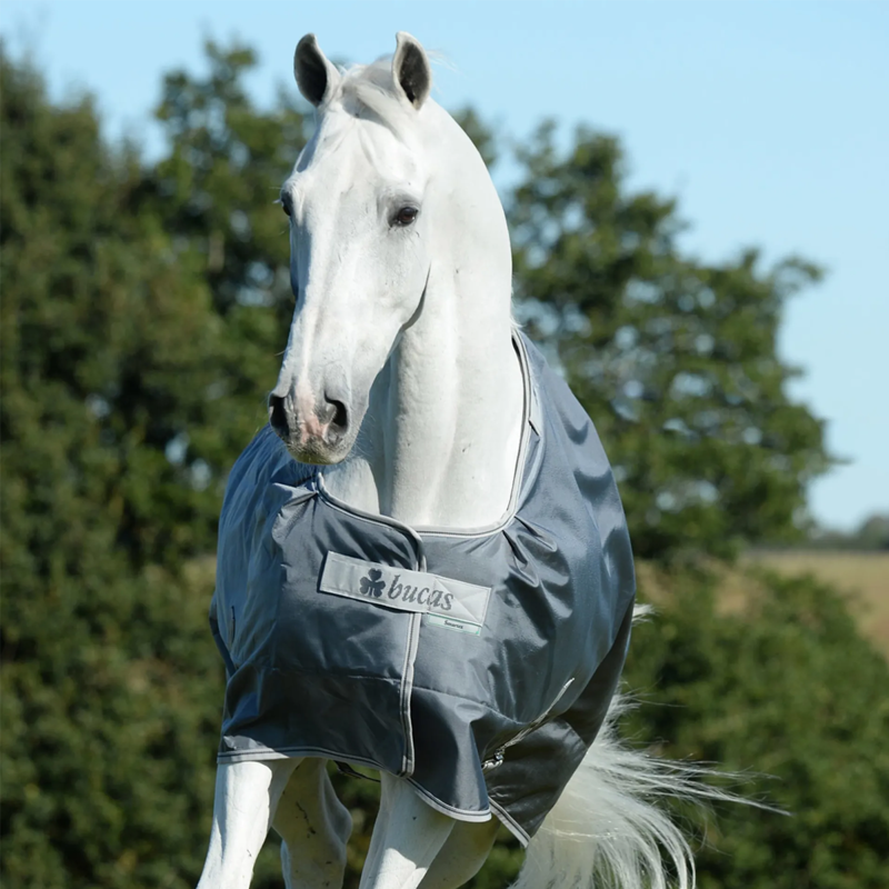 Bucas Smartex Medium 150g Standard Neck Turnout Rug - Iron Gate-3
