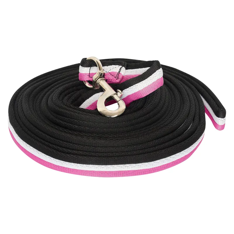 Imperial Riding Lunging Line - Neon Pink