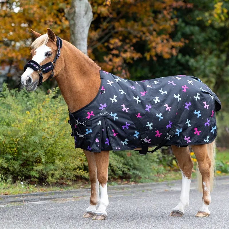 QHP 100g Turnout Rug Isalyn - Unicorn Dream