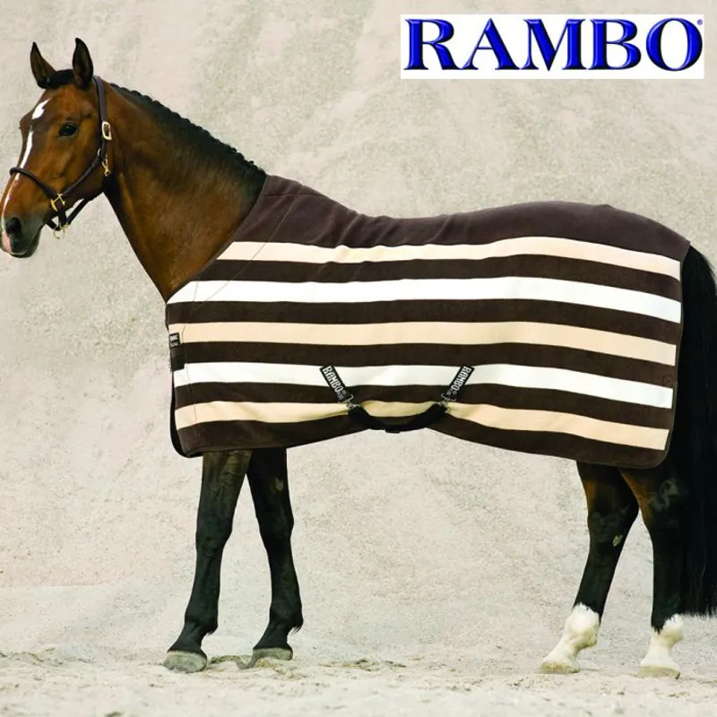 Horseware Rambo Newmarket Fleece Rug - Witney Brown-1