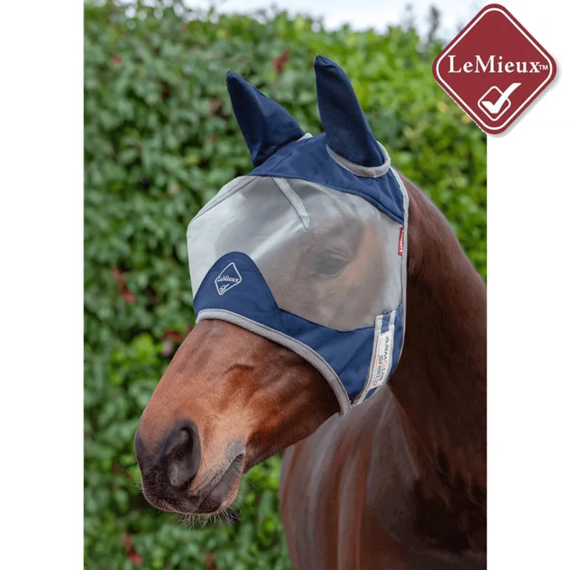 LeMieux Armour Shield Fly Protector Half Mask - Ears Only
