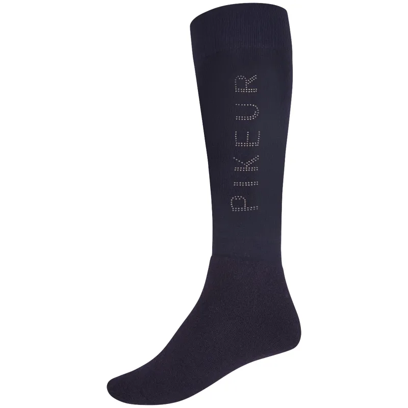 Pikeur Ladies Stud Long Riding Socks - Night Sky