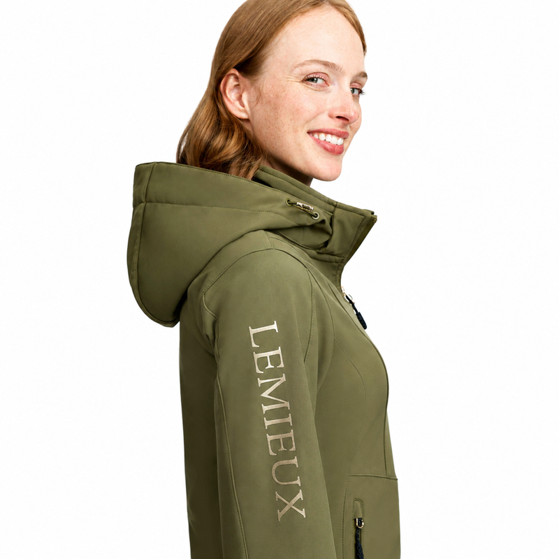 LeMieux Celine Softshell Jacket - Willow Green-2