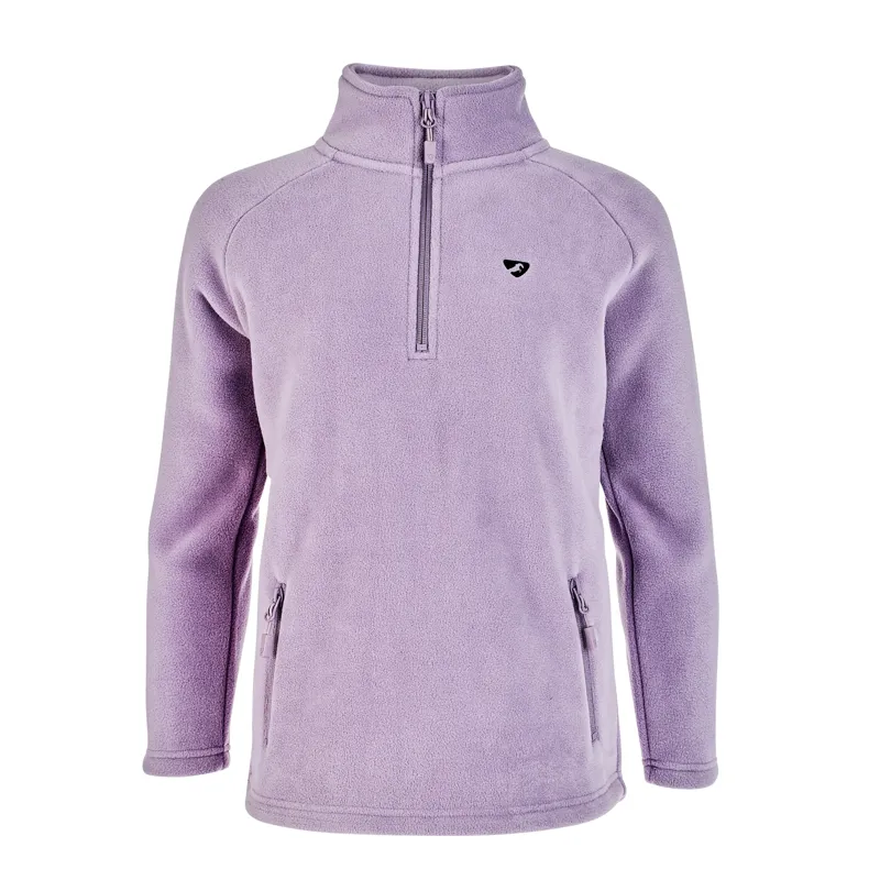 Aubrion Restore Half Zip Fleece - Young Rider - Mauve