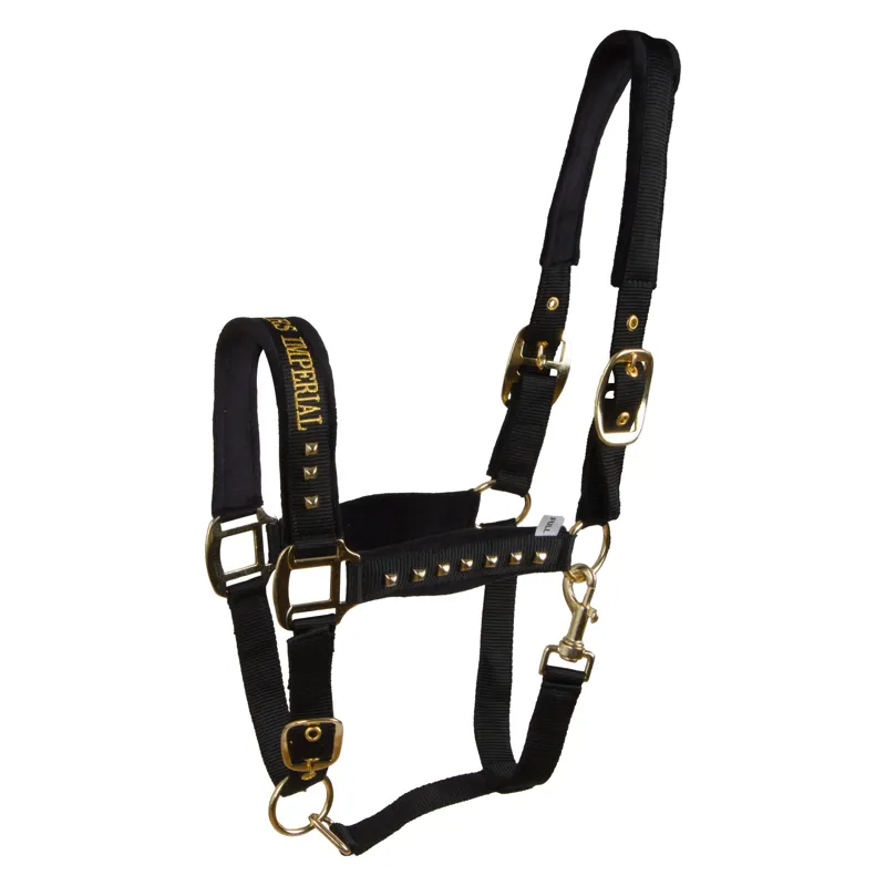 Imperial Riding Devil Headcollar - Black-1