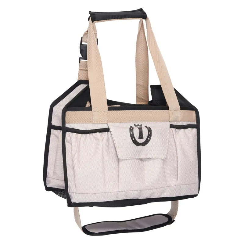 Imperial Riding Basic Stable Bag - Taupe Herringbone