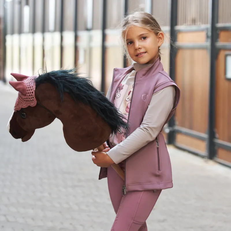 Imperial Riding Kids Cybil Bodywarmer - Mauve-2