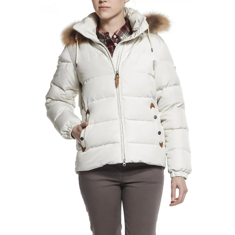 Aigle Oldhaveny Ladies Down Coat - Ivoire-1