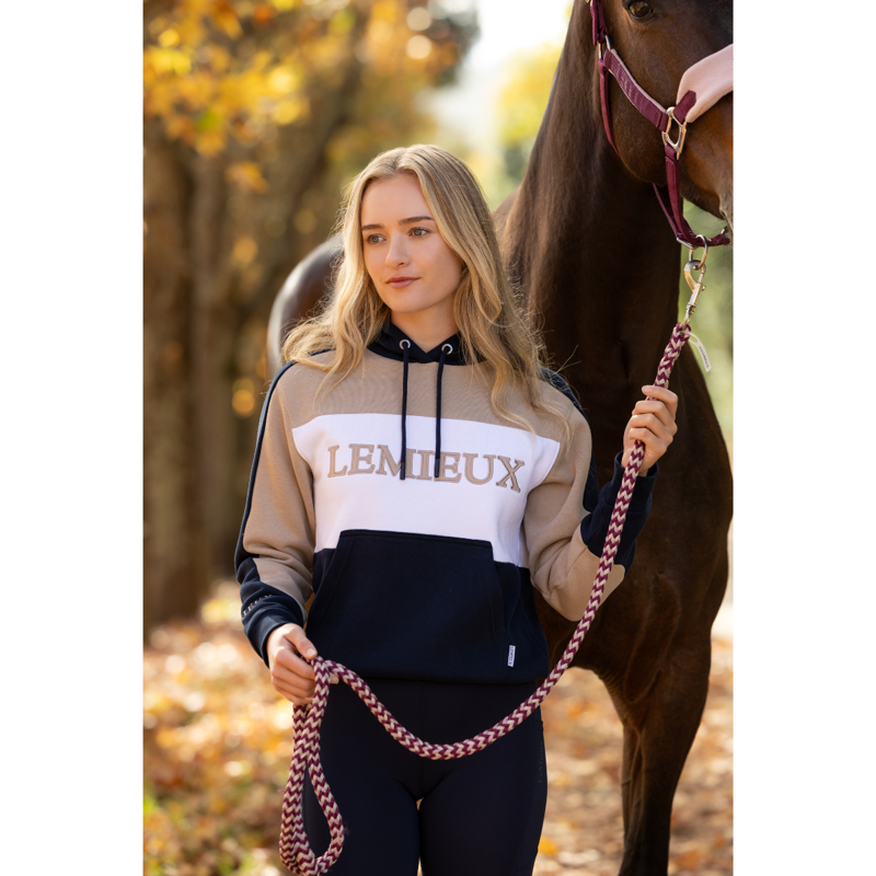 LeMieux Kadie Colour Block Hoodie - Navy-6