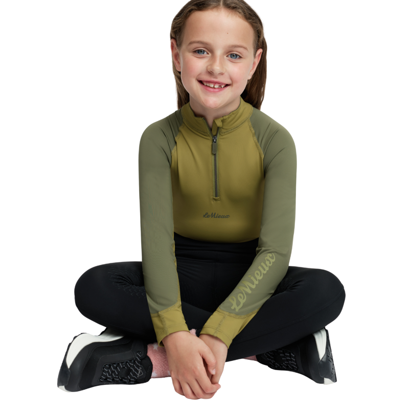 LeMieux Mini Base Layer - Gooseberry/Willow-5