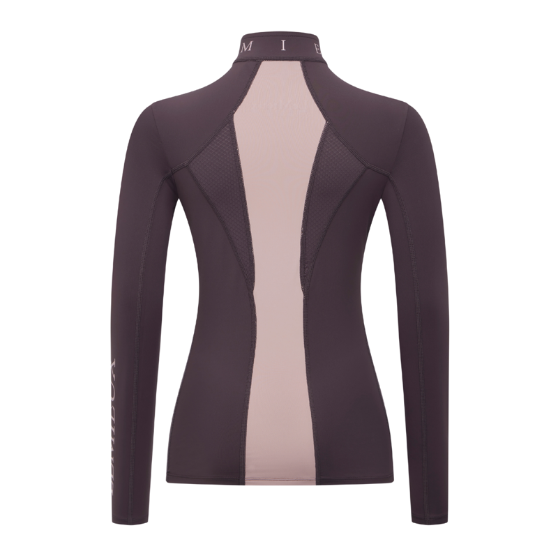 LeMieux Young Rider Mia Mesh Base Layer - Cocoa-1