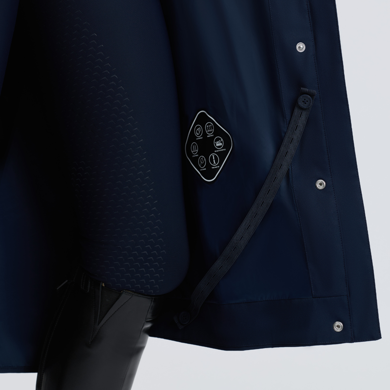 LeMieux Stormwear Performance Riding Coat - Navy-6