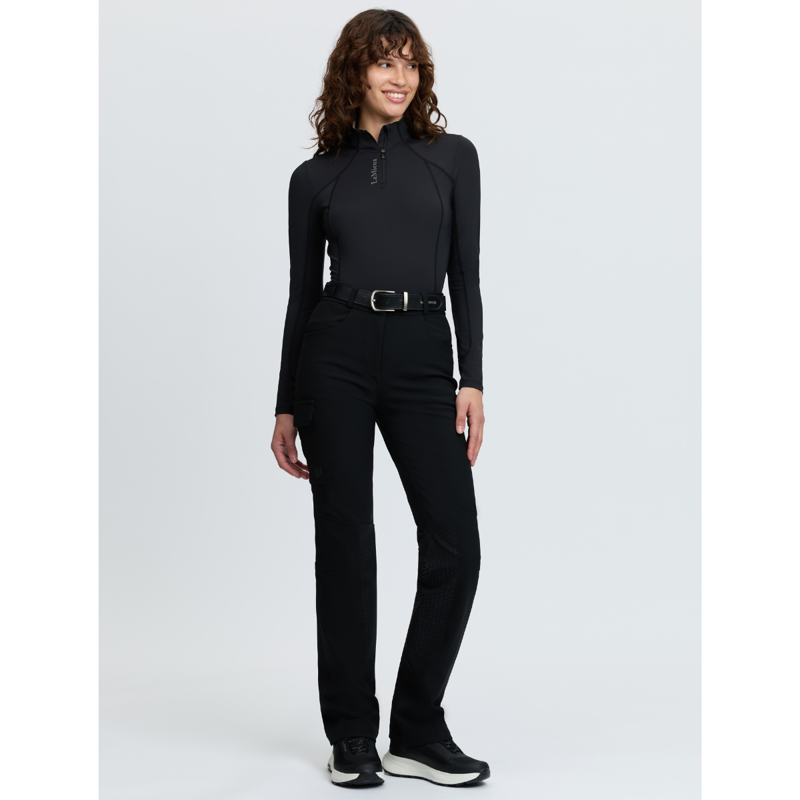 LeMieux Stormwear Stretch Waterproof Trousers - Black-7