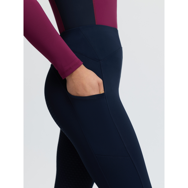LeMieux Young Rider Nell Brushed Pull Ons - Navy-6