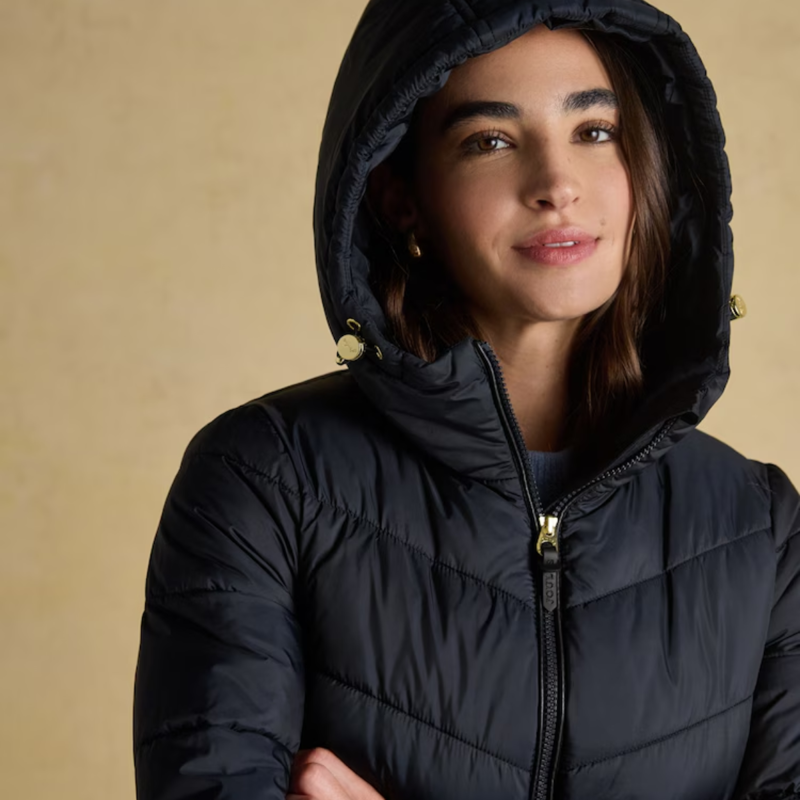 Joules Ladies Moorsdale Coat - Navy-4