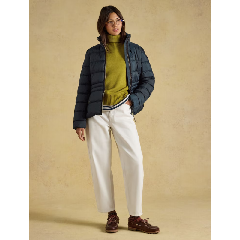 Joules Ladies Paddock Coat - Navy-7