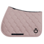 Cavalleria Toscana New Circular Quilted Jersey Jumping Saddlepad - Cipria