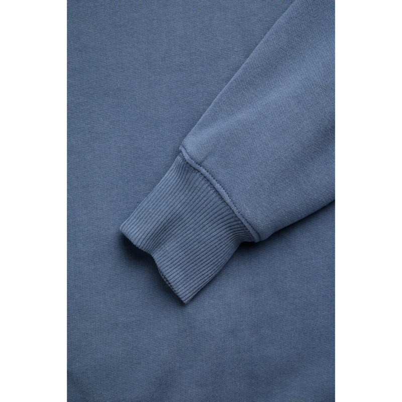 Holland Cooper Men's Heritage Quarter Zip Sweat - Denim Blue-5