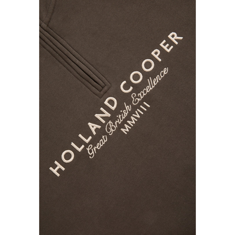 Holland Cooper Men's Heritage Quarter Zip Sweat - Bournville-5