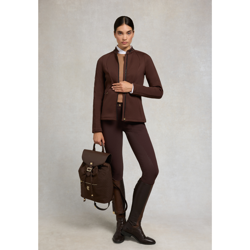 Holland Cooper Thermal Heritage Breeches - Chocolate-4