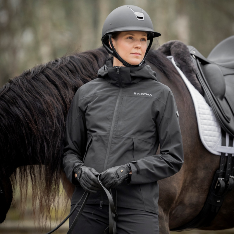 Stierna Storm Rain Jacket - Black-9