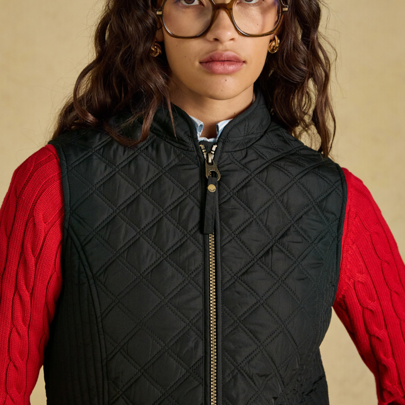 Joules Ladies Minx Gilet - Black-6