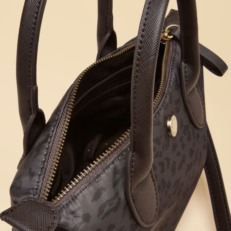 Joules Edie Crossbody Bag - Chocolate Leopard-4
