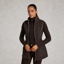 Holland Cooper Country Longline Fleece Gilet - Chocolate