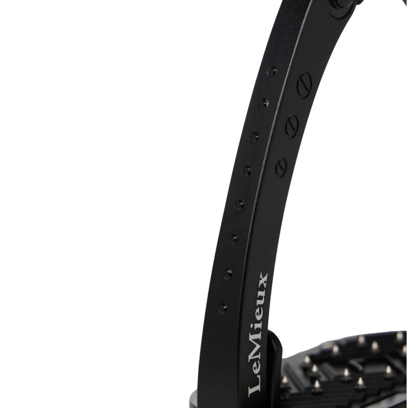 LeMieux Brilliance Vector Balance Stirrup - Black-3