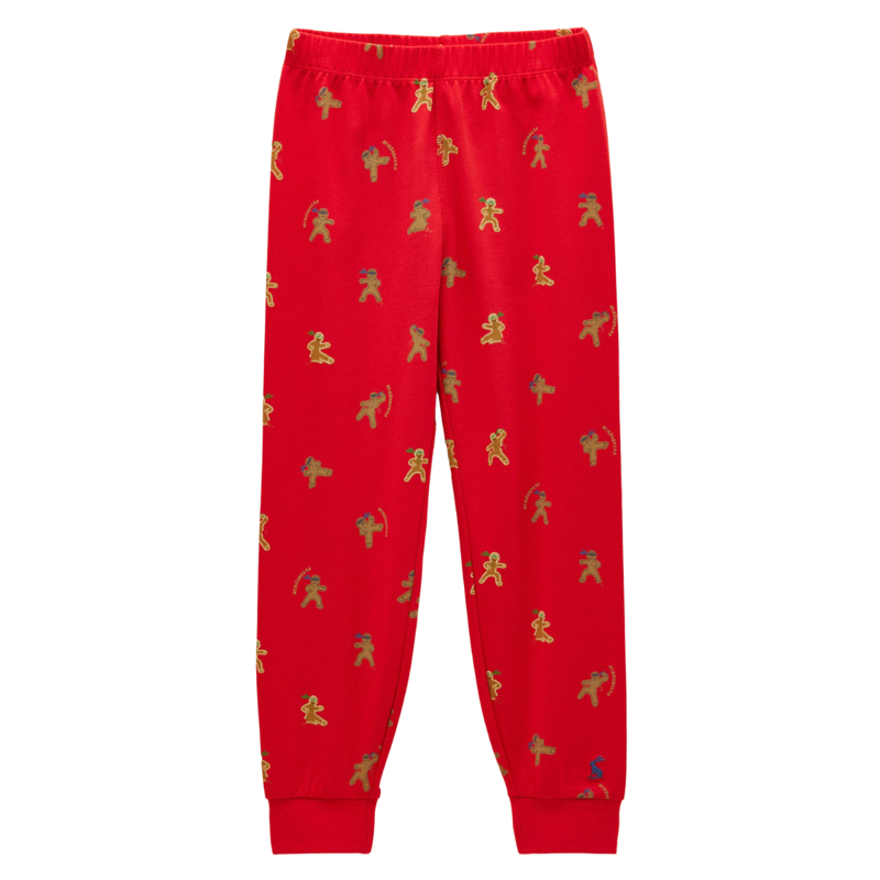 Joules Boys' Kipwell Pyjamas - Red-4