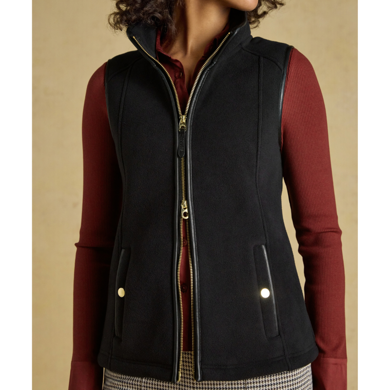 Joules Ladies Heritage Gilet - Black-2