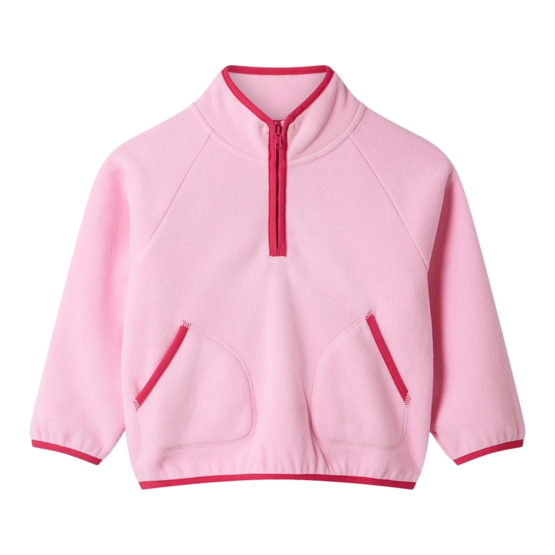 Gym + Coffee Kids Polar Fleece - Pink Blossom-4