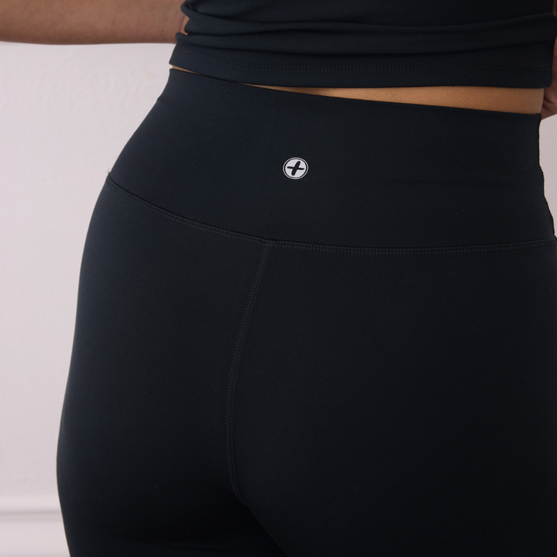Gym + Coffee Day Kind Women's Wide Leg Legging - Black-6