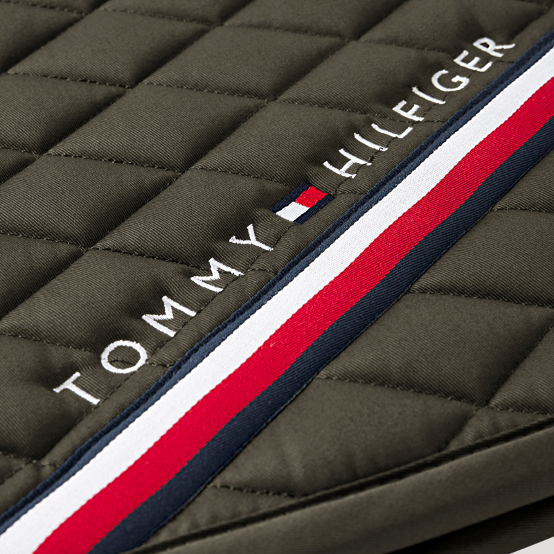 Tommy Hilfiger Stanford Dressage Saddlepad - Camo Green-2