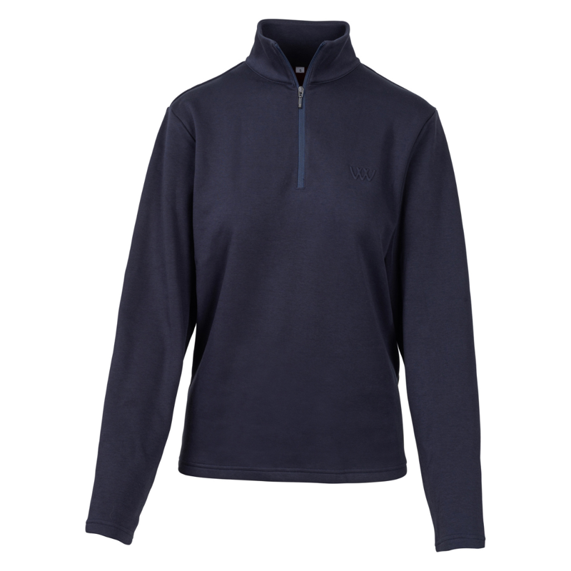 Woof Wear Ladies 1/4 Zip Fleece - Navy-5