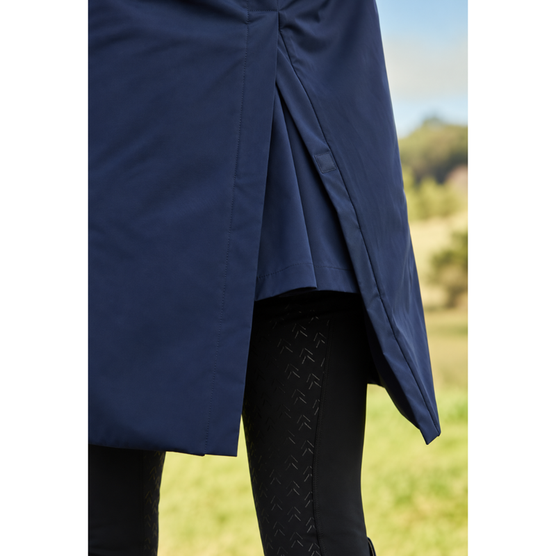 WeatherBeeta All Purpose Waterproof Insulated Longline Riding Jacket - Navy-6