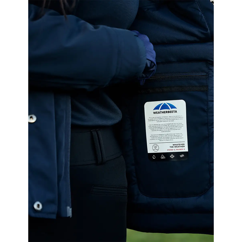 WeatherBeeta Protect Waterproof Insulated Riding Jacket - Blackberry-7