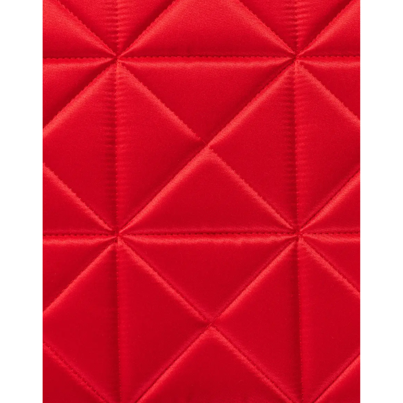 WeatherBeeta Satin Pro Air-Tec Dressage Saddlepad - Red-6