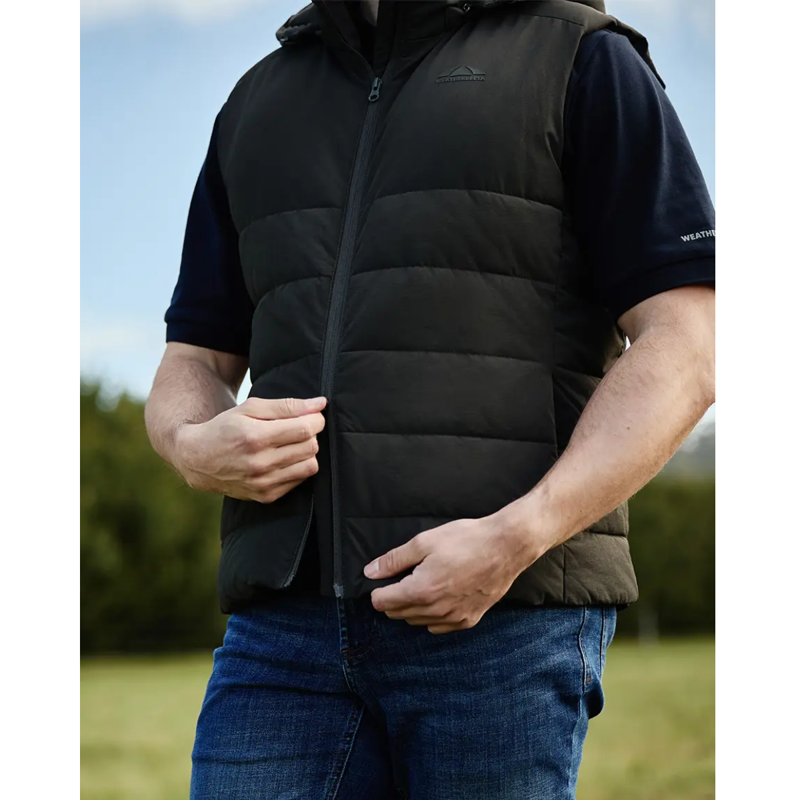 WeatherBeeta Men's Insulated Vest - Olive-7